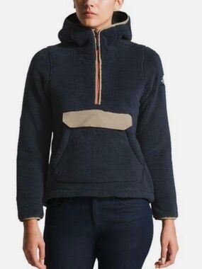 The North Face Campshire fleece quarter zip hoodie